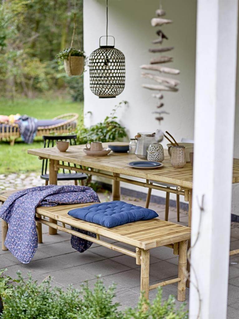 Skandinavische Gartenmbel aus Bambus und Rattan mit Boho-Chic | DesignIgel