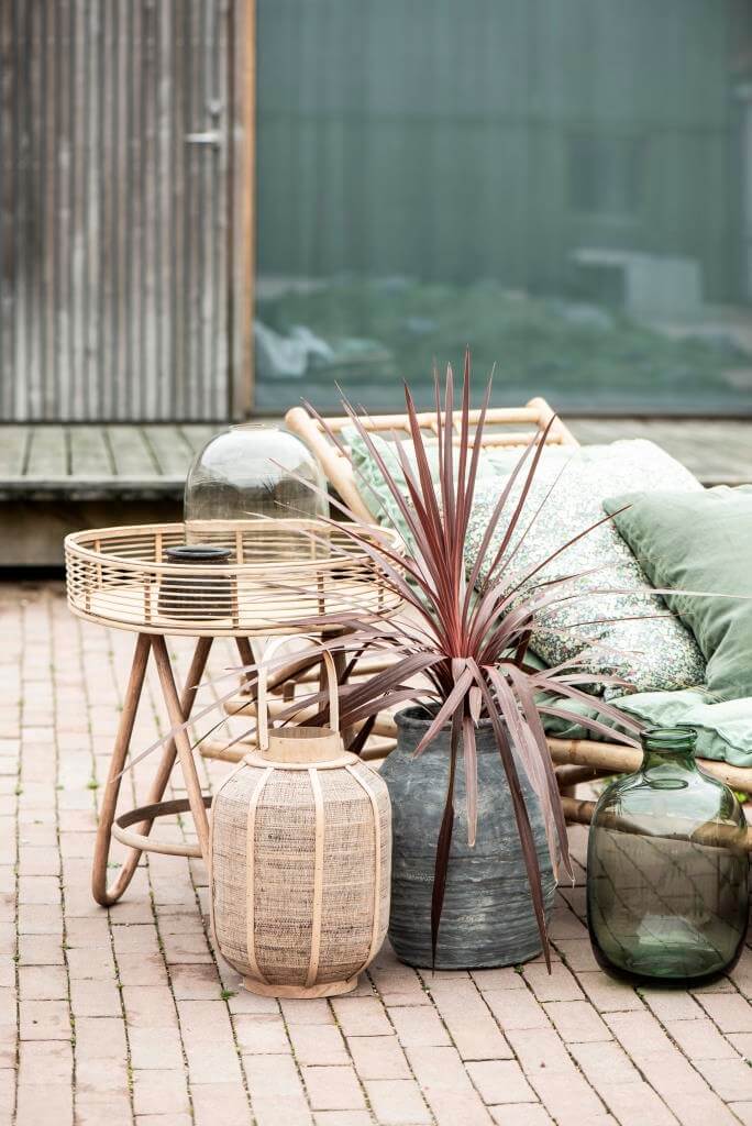 Skandinavische Gartenmöbel aus Bambus und Rattan mit Boho-Chic | DesignIgel
