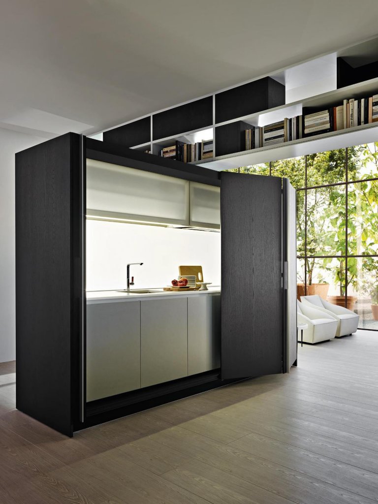 Küche versteckt im Schrank: Comeback der Speisekammer