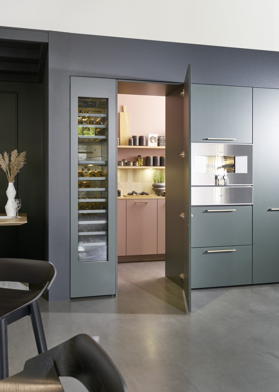Küche versteckt im Schrank: Comeback der Speisekammer