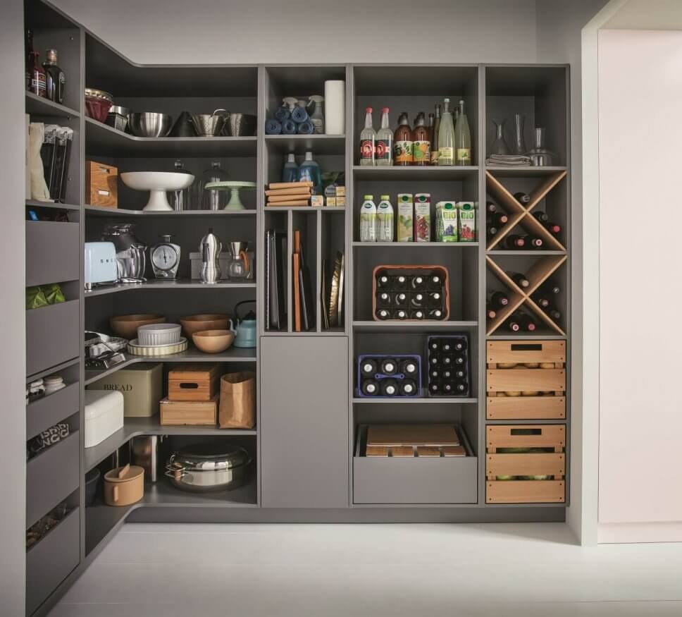 Küche versteckt im Schrank: Comeback der Speisekammer