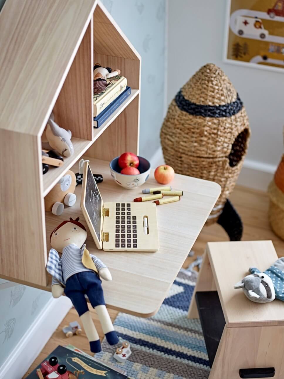 Gemütlich eingerichtetes Kinderzimmer