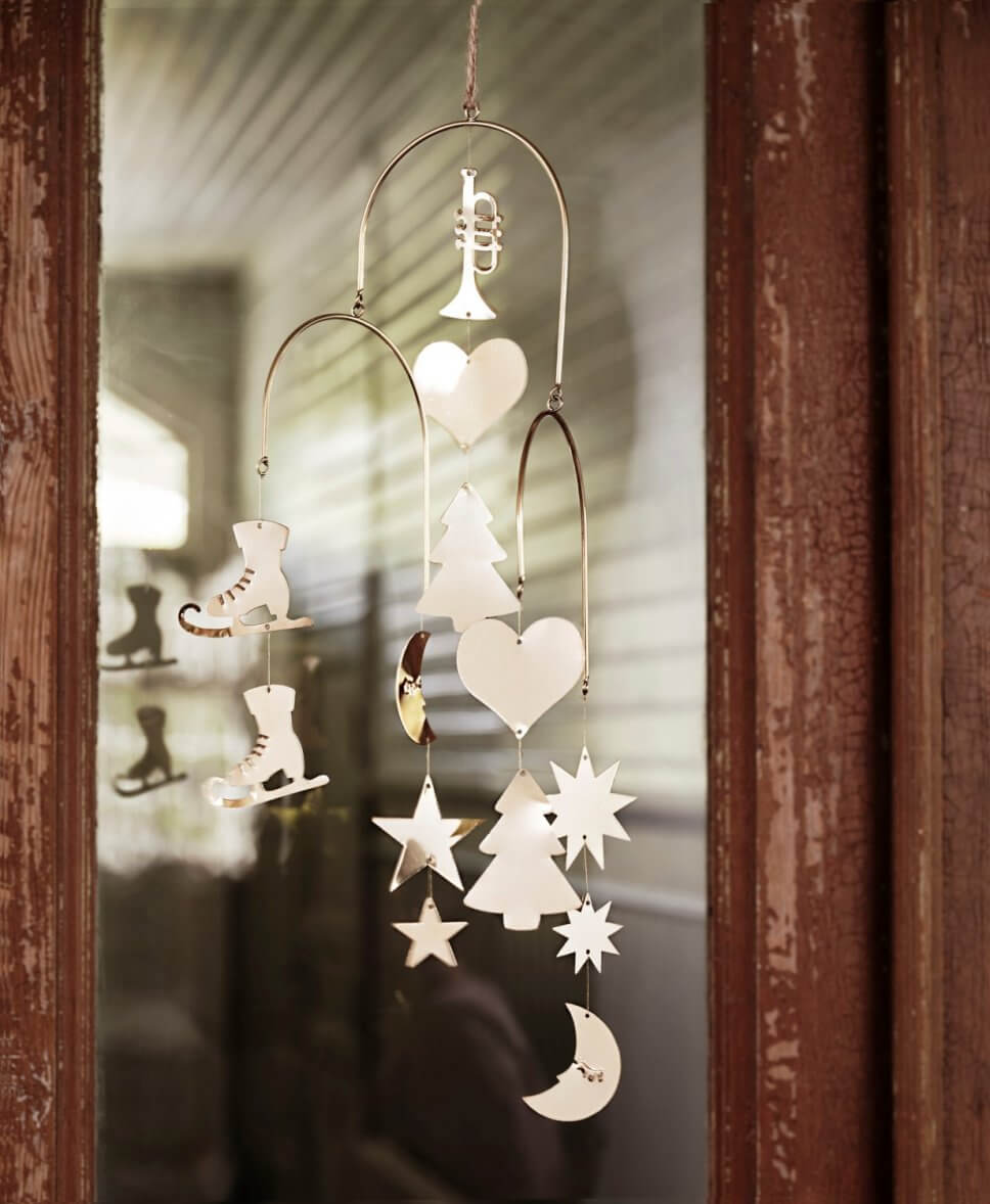 Weihnachtsdeko im schwedischen Landhaus