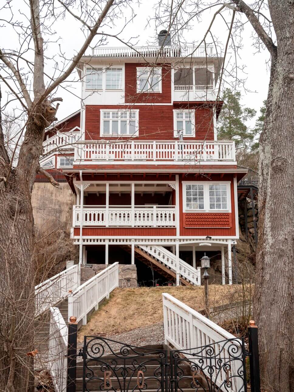 skandinavische Altbau Villa